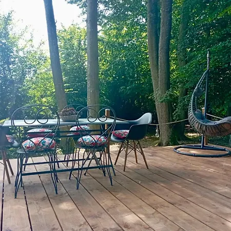 Roulotte Les Deux Geais Tatil Evi *