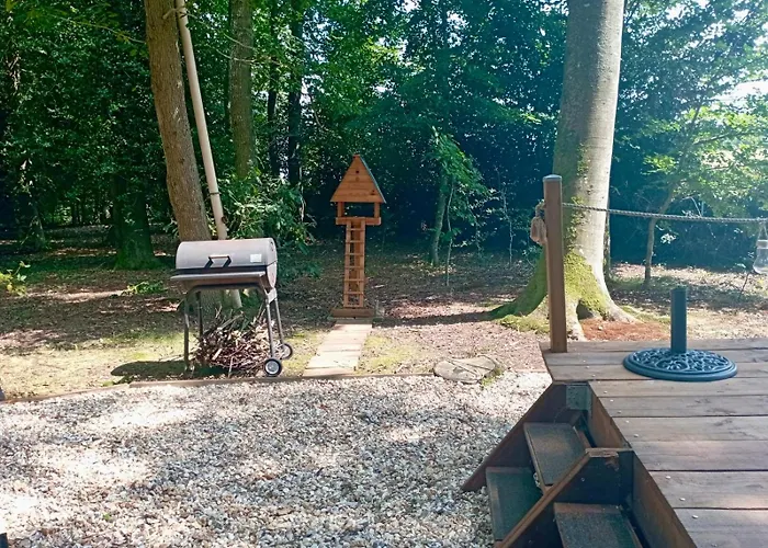 Roulotte Les Deux Geais Holiday home Sainte-Opportune-du-Bosc